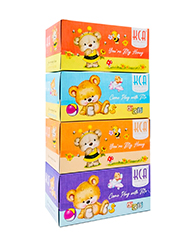 KCA - Bouquet Box Tissues 4 Boxes x 170 Sheets